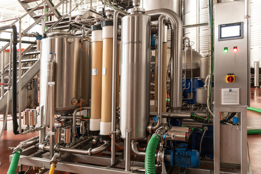 Tecnología microfiltración - Ecovitis